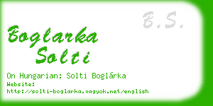 boglarka solti business card