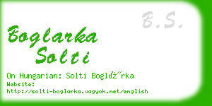boglarka solti business card